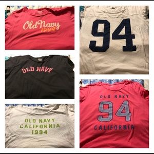 Old navy T-shirt lot